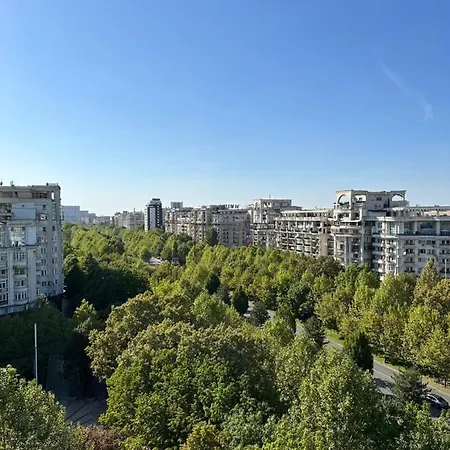 Апартаменти View Unirii Penthouse Бухарест
